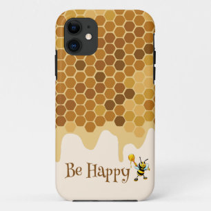 Custom pattern honeycomb iPhone Case