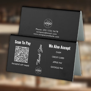 Custom Payment Methods Black