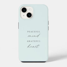 Custom Peaceful Mind Grateful Heart