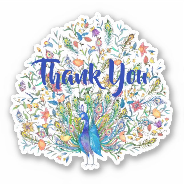 Custom peacock (Front)