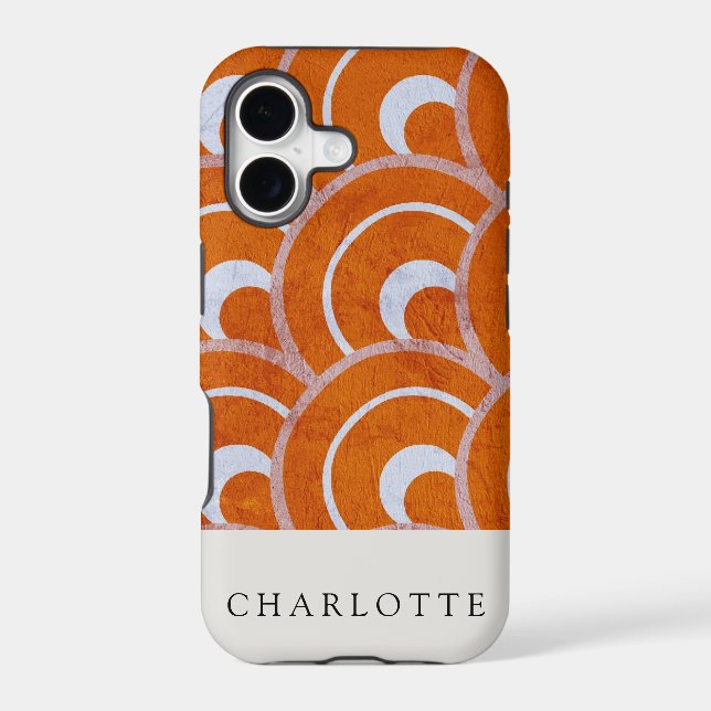 Custom Peacock Orange (Back)