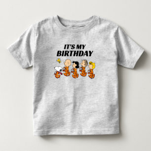 Custom Peanuts Space Birthday Toddler T-Shirt