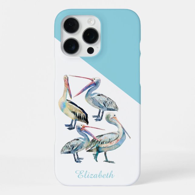 Custom Pelican iPhone Case (Back)