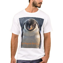 Custom Penguin Dad Personalised Vintage Photo