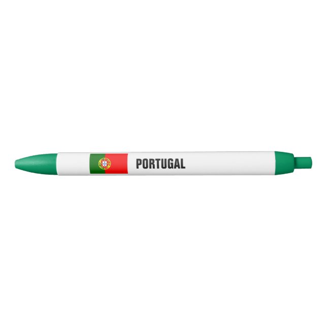 Custom pens with Portuguese flag of Portugal (Front)