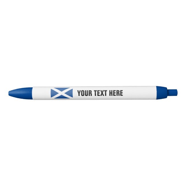 Custom pens with Scottish flag of Scotland (Front)