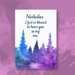 Custom, Personal Happy Birthday son card<br><div class="desc">Send them a card as unique as they are!</div>