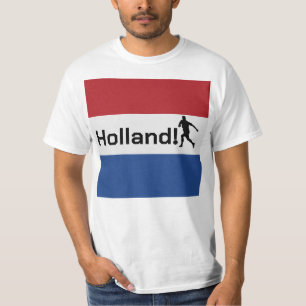 Custom Personal Name Oranje Supporter T-Shirt