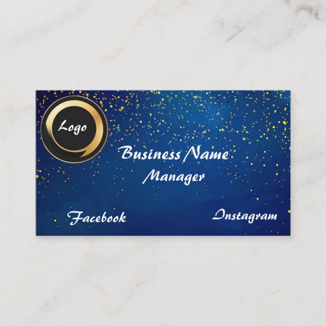 Custom Personal QR code professional Business Card (Front)