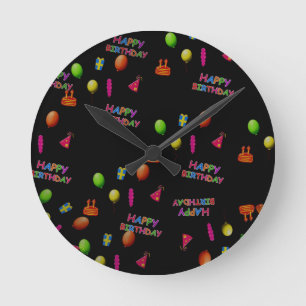 custom personalise Business Service Desk office Round Clock