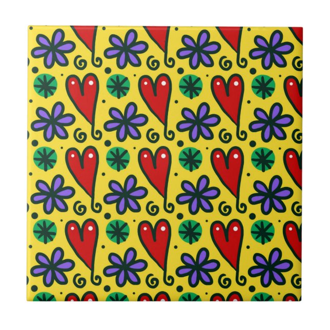 custom personalise Business Service Desk office Tile (Front)