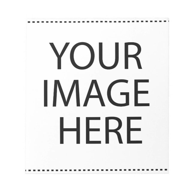 custom personalise do it yourself Anniversaries Notepad (Front)