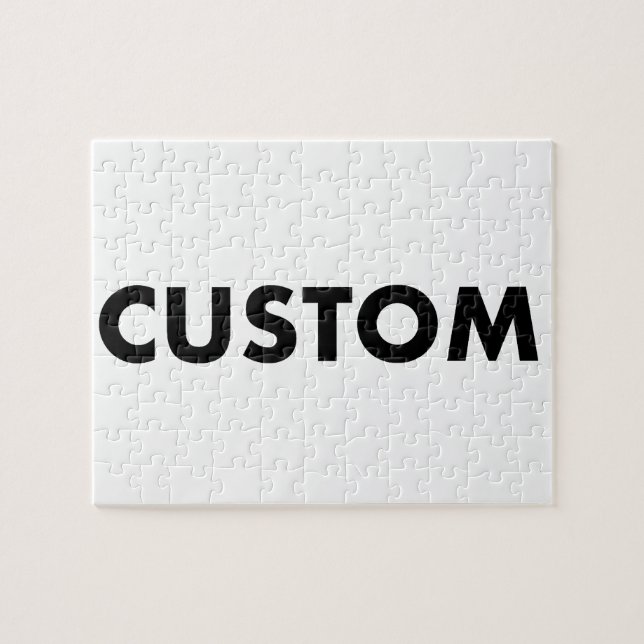 Custom Personalised 110 Piece 8" x 10" Landscape Jigsaw Puzzle (Horizontal)