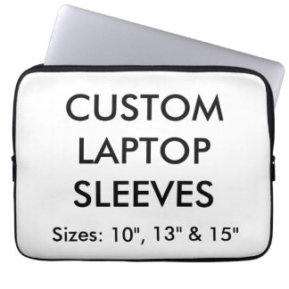 Custom Personalised 13" Laptop or Mac Sleeve Blank