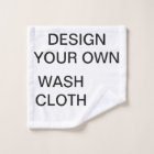 Custom Personalised 13" x 13" Wash Cloth