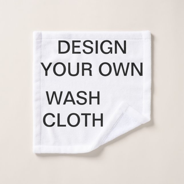 Custom Personalised 13" x 13" Wash Cloth (Wash Cloth)