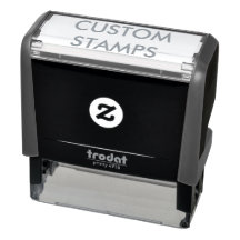 Custom Personalised 2.65" x 0.9" Self-inking Stamp
