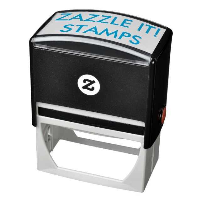 Custom Personalised 2.9" x 1.4" Self-inking Stamp (Product)