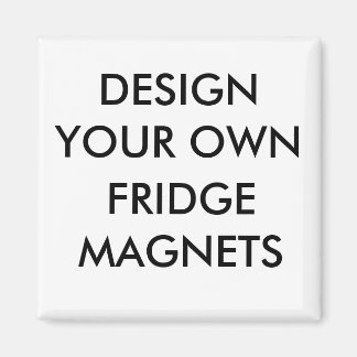Custom Personalised 2" Square Refrigerator Magnet