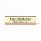 Custom Personalised 2 x 8 Desk Nameplate