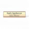 Custom Personalised 2 x 8 Desk Nameplate