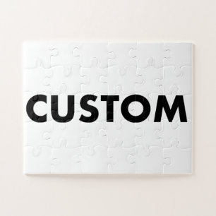 Custom Personalised 30 Piece 11" x 14" Landscape Jigsaw Puzzle