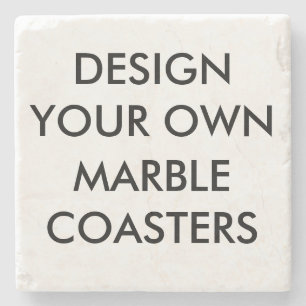 Custom Personalised 4" Marble Stone Coaster