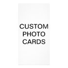 Custom Personalised 4" x 8" Photo Card Blank