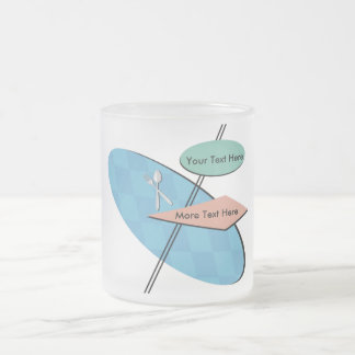 Custom Personalised 50s Diner Mugs