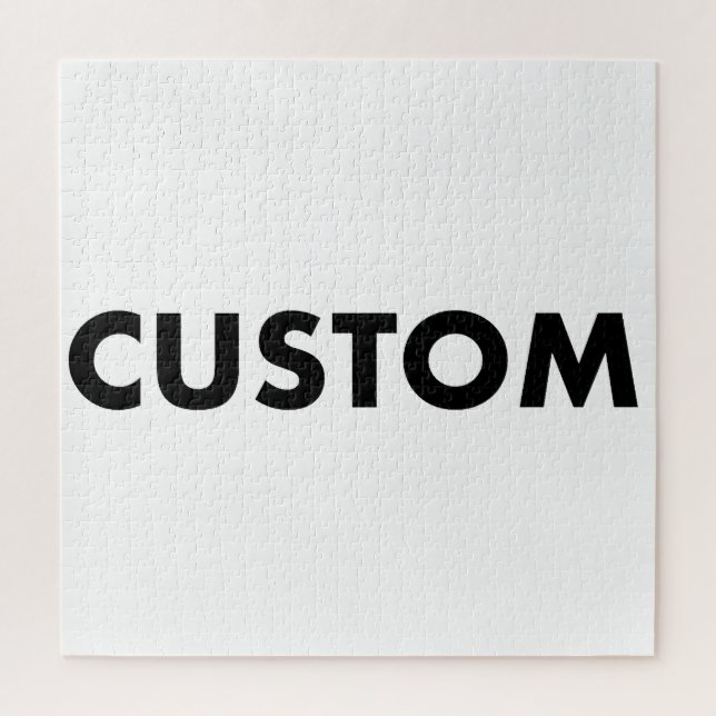 Custom Personalised 676 Piece 20" Square Jigsaw Puzzle (Vertical)