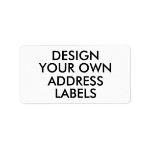 Custom Personalised 6871 Address Labels