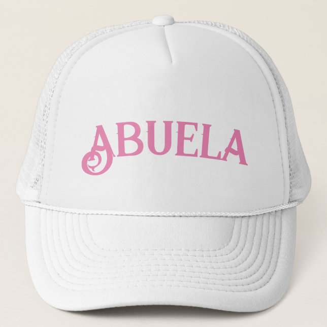 Custom Personalised Abuela Perfect Grandma Hat (Front)