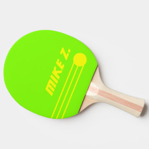 Custom Personalised Acid Colours Modern  Ping Pong Paddle