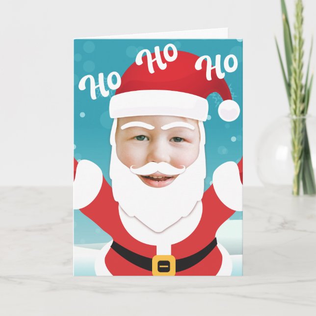 Custom Personalised Add your Own Photo Christmas Card (Front)
