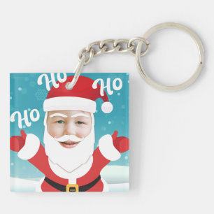 Custom Personalised Add your Own Photo Christmas Key Ring