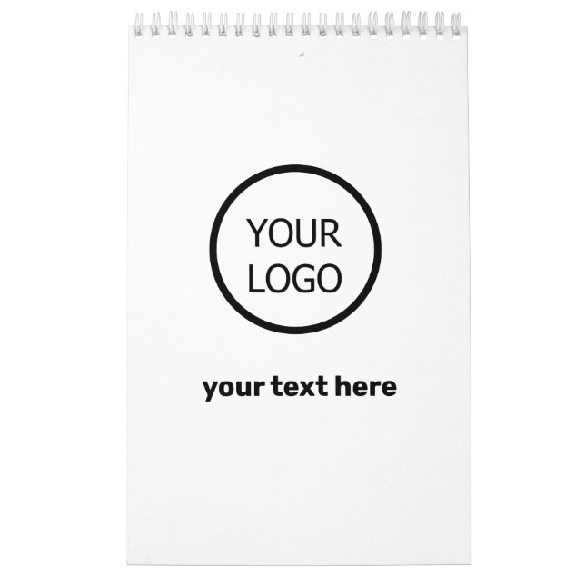 Custom personalised add your photo logo here  cale calendar (Cover)