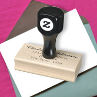 Custom Personalised Address