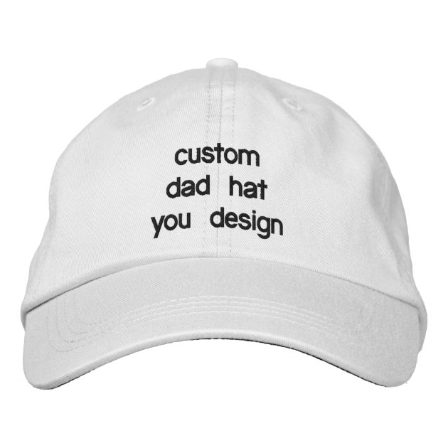 create your own dad hat