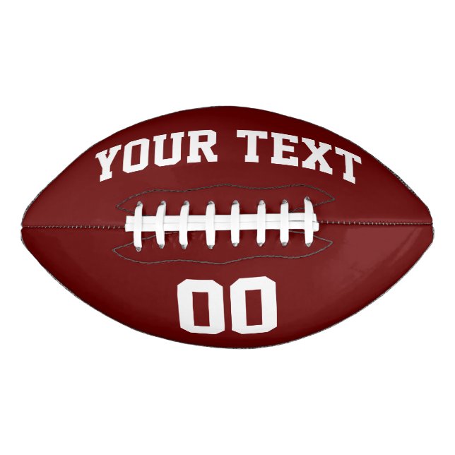 Custom Personalised American Football (Front)