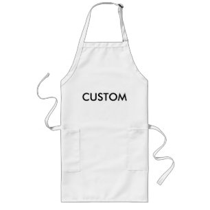 Custom Personalised Apron Blank Template