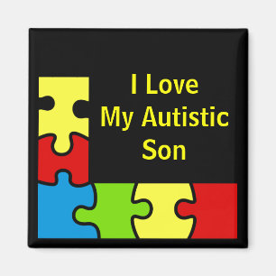 Custom Personalised Autisims Border Magnets
