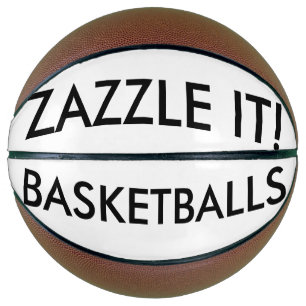 Custom Personalised Basketball Blank Template