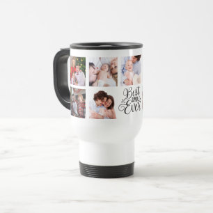 Custom Personalised BEST DAD EVER Gift Travel Mug