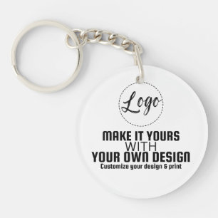 Custom Personalised Blank Template Key Ring