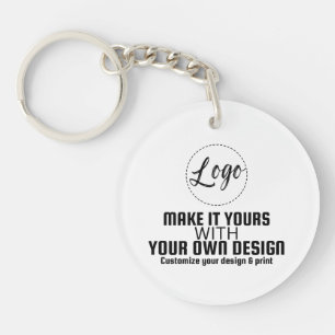 Custom Personalised Blank Template Key Ring