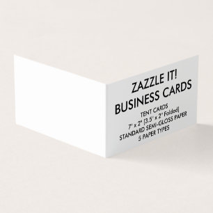 Custom Personalised Book Folded Business Cards