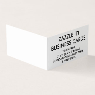 Custom Personalised Book Folded Business Cards