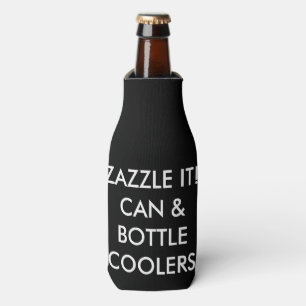 Custom Personalised Bottle Cooler Blank Template
