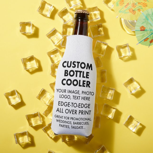 Custom Personalised Bottle Cooler Sleeve 12 oz. (In Situ Summer)