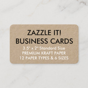 Custom Personalised Business Cards Blank Template